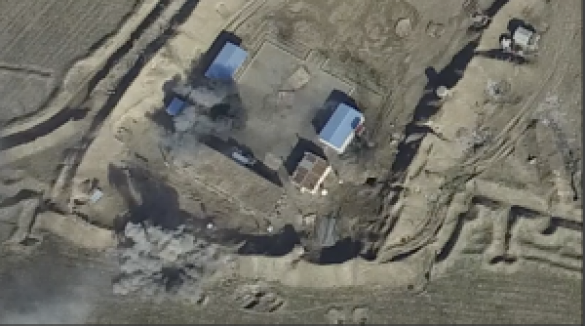 Военные базы Азербайджана под огнем армии Армении (ВИДЕО) | Русская весна