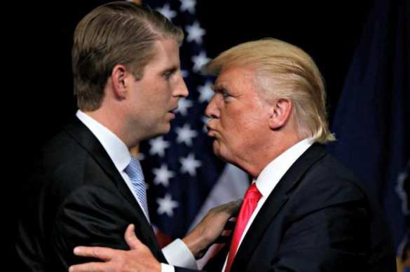 Нашей семье угрожают, — сын Трампа | Русская весна