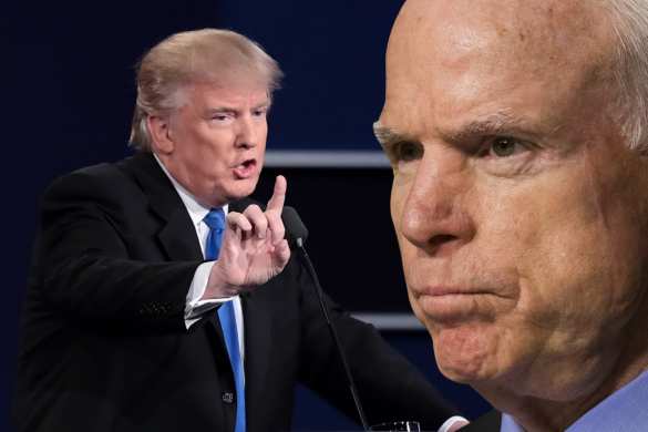 Трамп запретил Белому дому восхвалять умершего Маккейна | Русская весна