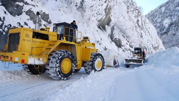 Транскавказскую магистраль закрыли из-за схода лавин | Русская весна