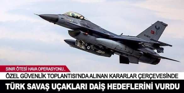 Турецкие истребители впервые нанесли авиаудары по позициям ИГИЛ в Сирии (ВИДЕО) | Русская весна