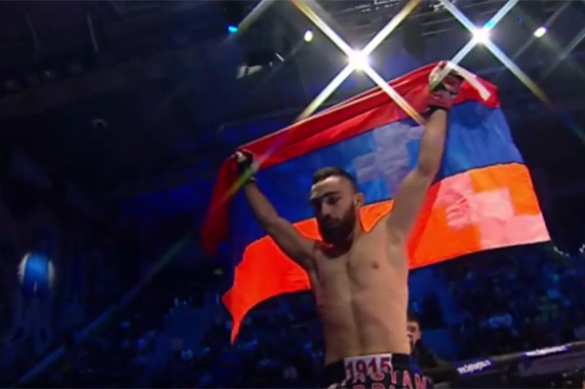 Российского бойца уволили из Fight Nights за демонстрацию флага (ФОТО, ВИДЕО) | Русская весна