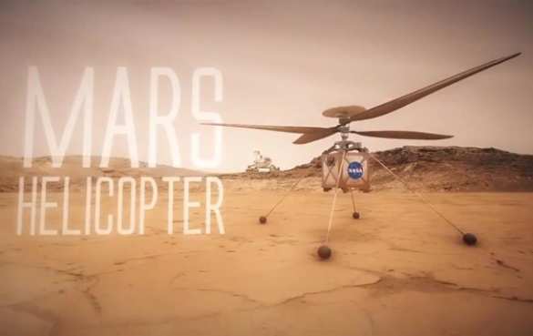NASA отправит на Марс вертолёт (ВИДЕО) | Русская весна