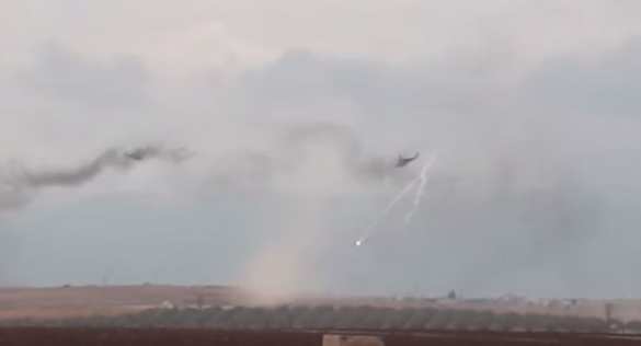 Террористы паникуют: их атакуют российские вертолеты МИ-24 (ВИДЕО, перевод) | Русская весна