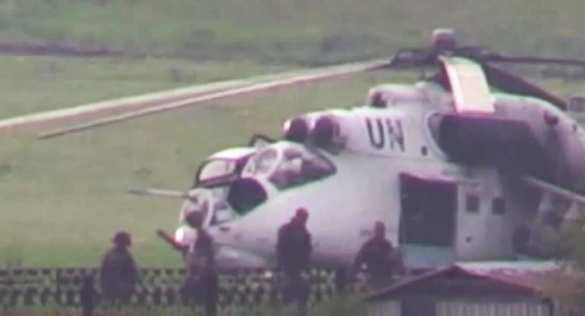 ООН: Киев нарушил договоренности, используя вертолеты с символикой организации (видео) | Русская весна