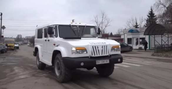 В «незалежной» представили внедорожник «Украина» на базе советского грузовика (ФОТО, ВИДЕО) | Русская весна