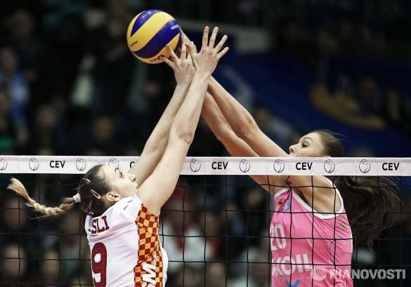 Волейболистки краснодарского «Динамо» обыграли «Галатасарай» (ФОТО+ВИДЕО) | Русская весна