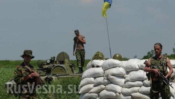 Militia claim Ukrainian soldiers laying mines near Stanitsa Luganskaya | Русская весна