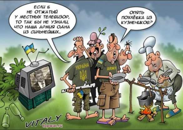 Как хорошо в украинской армии служить (ВИДЕО) | Русская весна