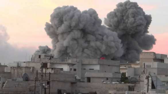 В Дарайском котле Ми-24 наводят ужас на террористов (ВИДЕО) | Русская весна