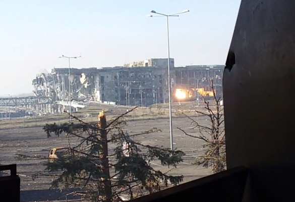 Сводка: сейчас «ад» в районе Пески — аэропорт — Опытное — Авдеевка | Русская весна