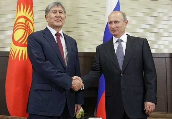 Путин и Атамбаев обсудили процесс присоединения Киргизии к ТС | Русская весна