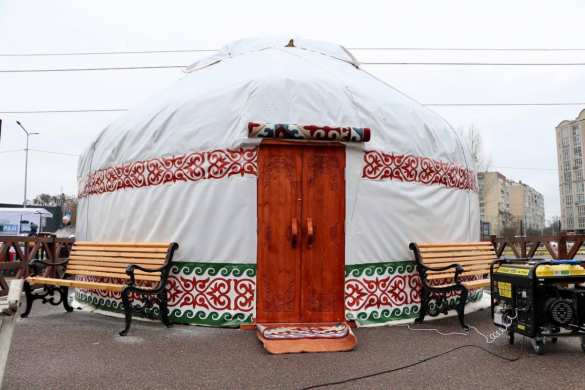 Под Киевом открылась «Юрта незламності» (ФОТО) | Русская весна