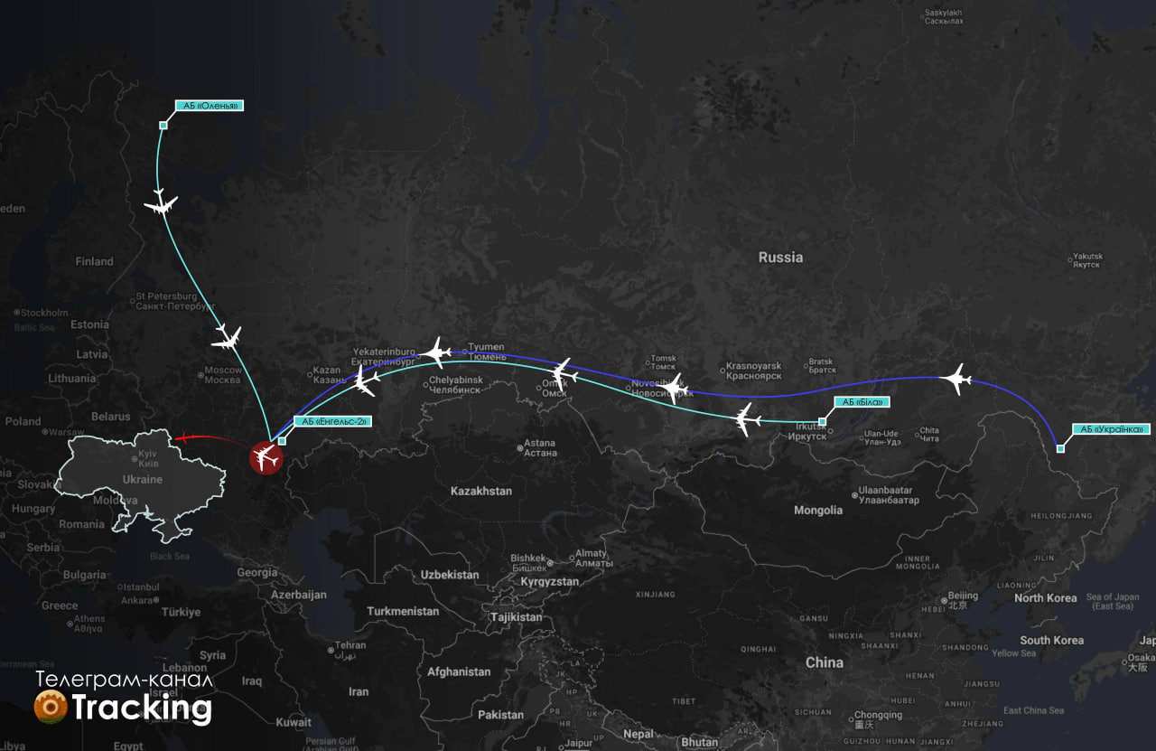 Массированный ракетный удар: Россия применила новую схему ударов дальней авиации (КАРТА) | Русская весна