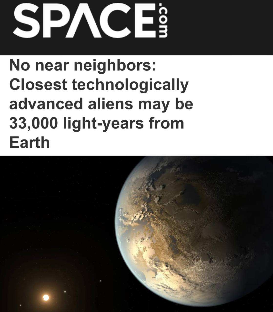 Где все инопланетяне?: ближайшая цивилизация может быть в 33 000 световых лет от нас | Русская весна