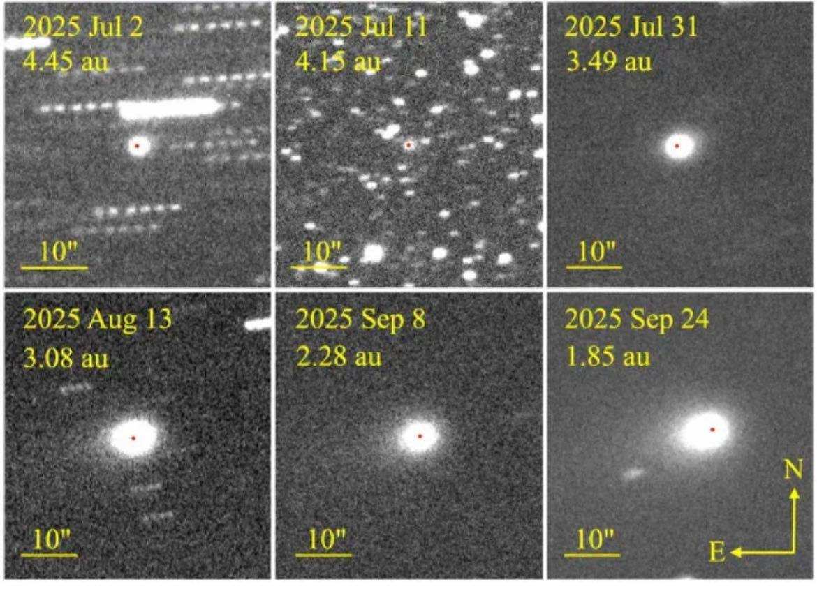 «Инопланетный корабль» 3I/ATLAS удивил учёных своим манёвром (ФОТО) | Русская весна